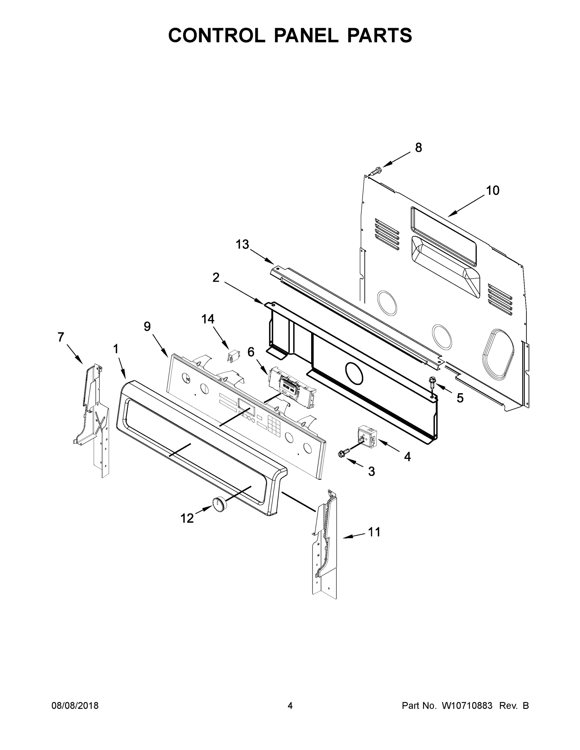 03 - CONTROL PANEL PARTS