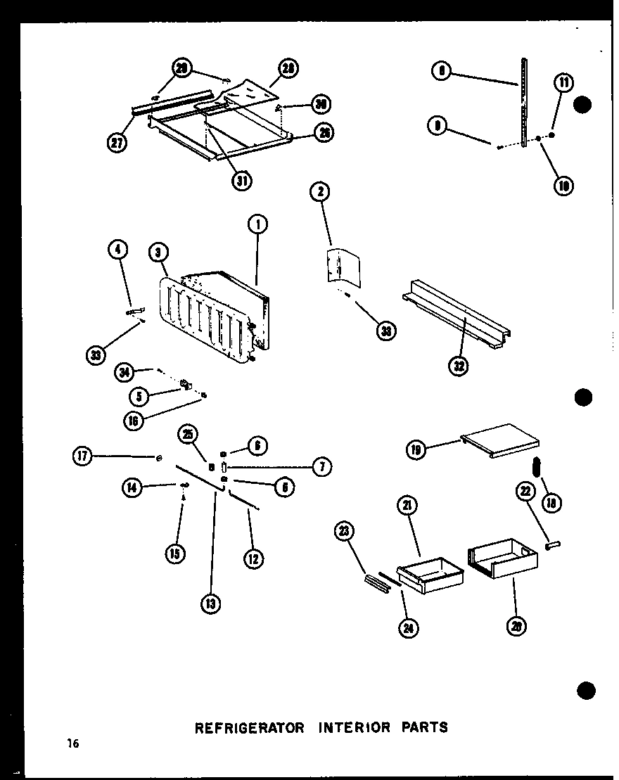 14 - REF INTERIOR PARTS