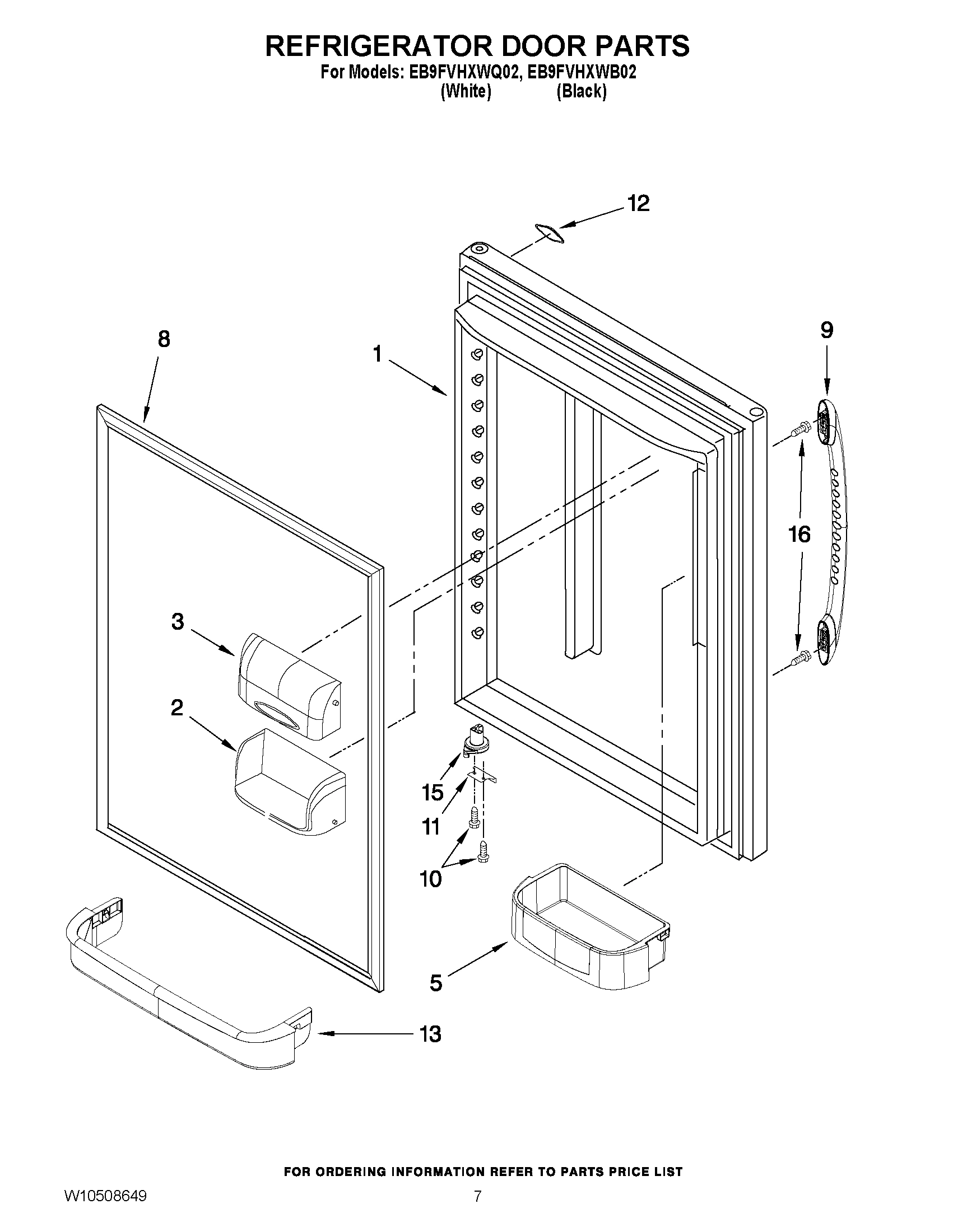 05 - REFRIGERATOR DOOR PARTS