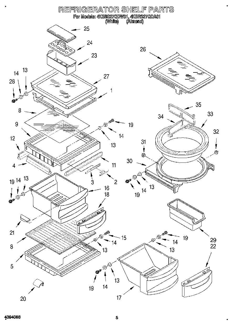 04 - REFRIGERATOR SHELF