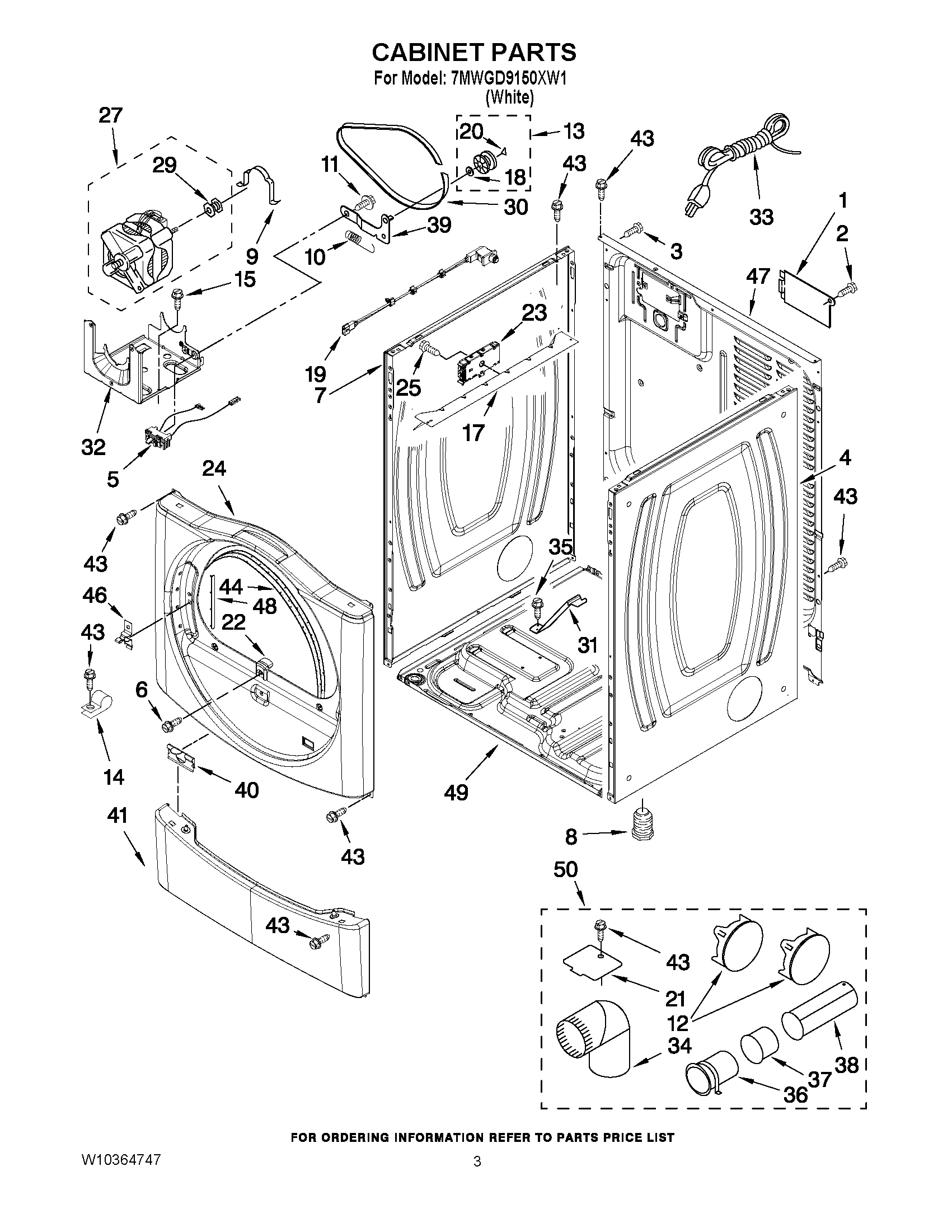 02 - CABINET PARTS