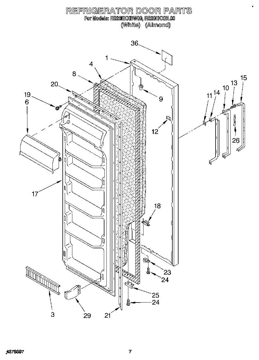 04 - REFRIGERATOR DOOR