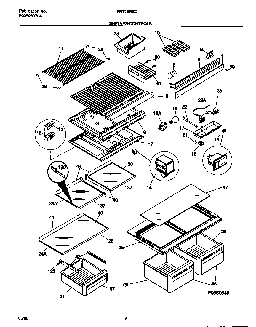 04 - SHELVES/CONTROLS
