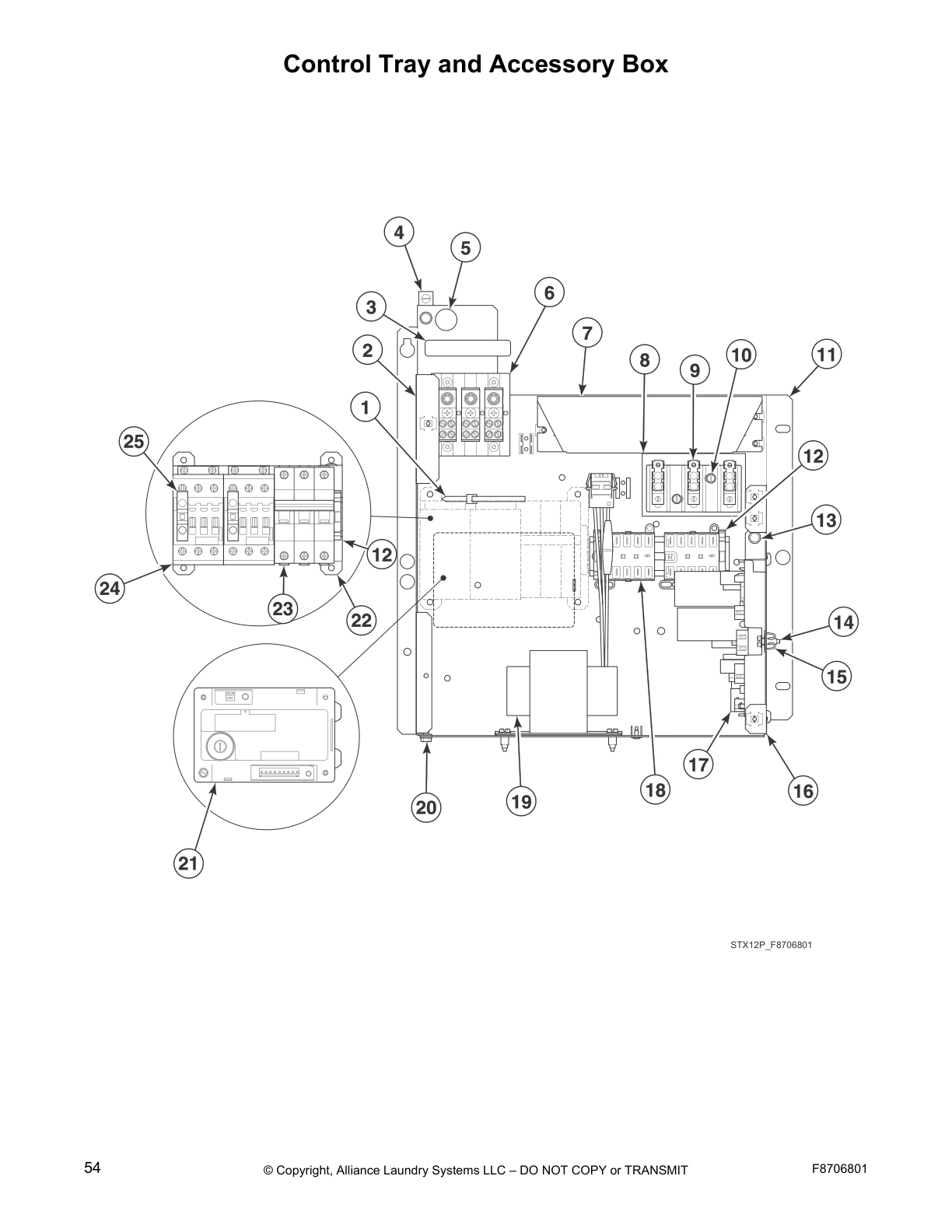 Control Tray and Accessory Box