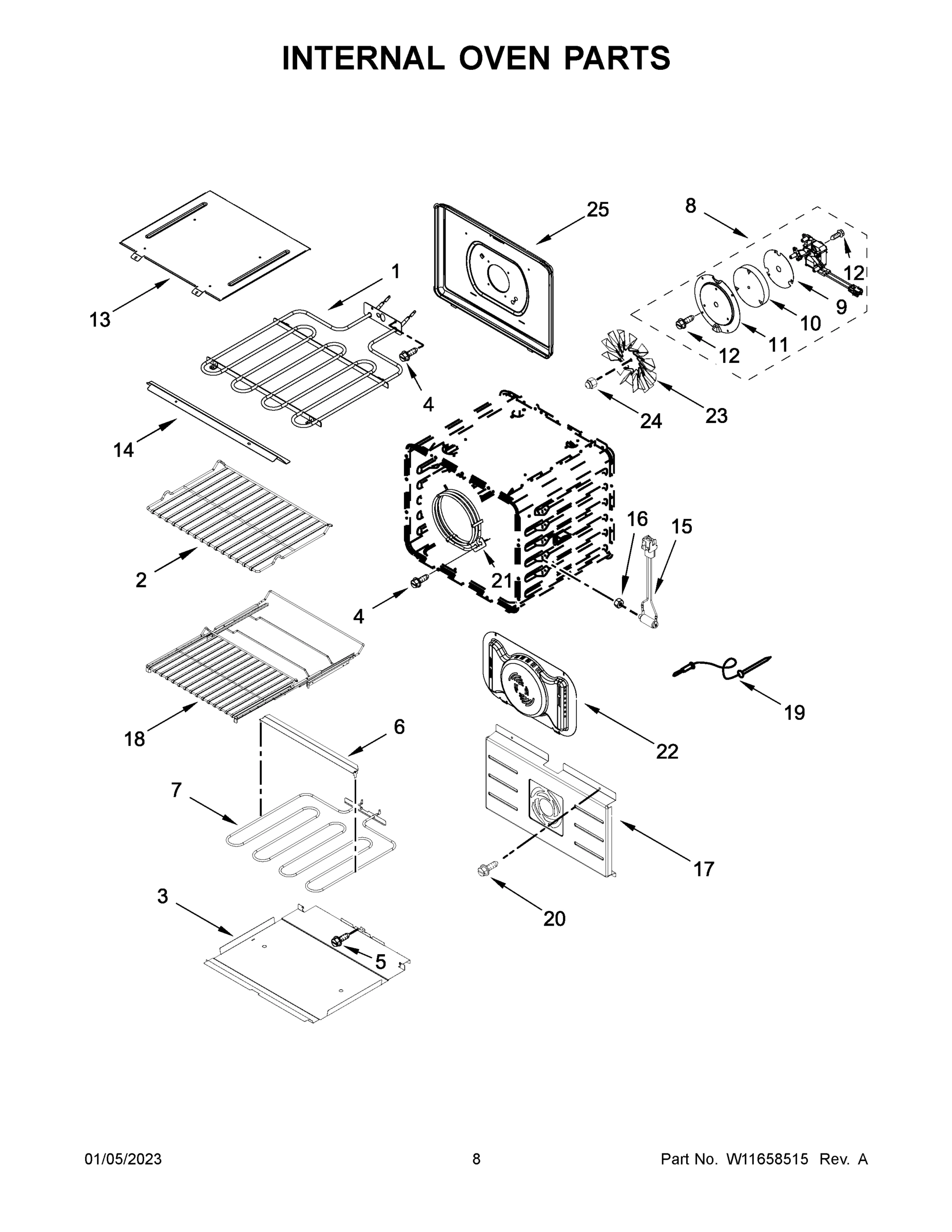 05 - INTERNAL OVEN PARTS