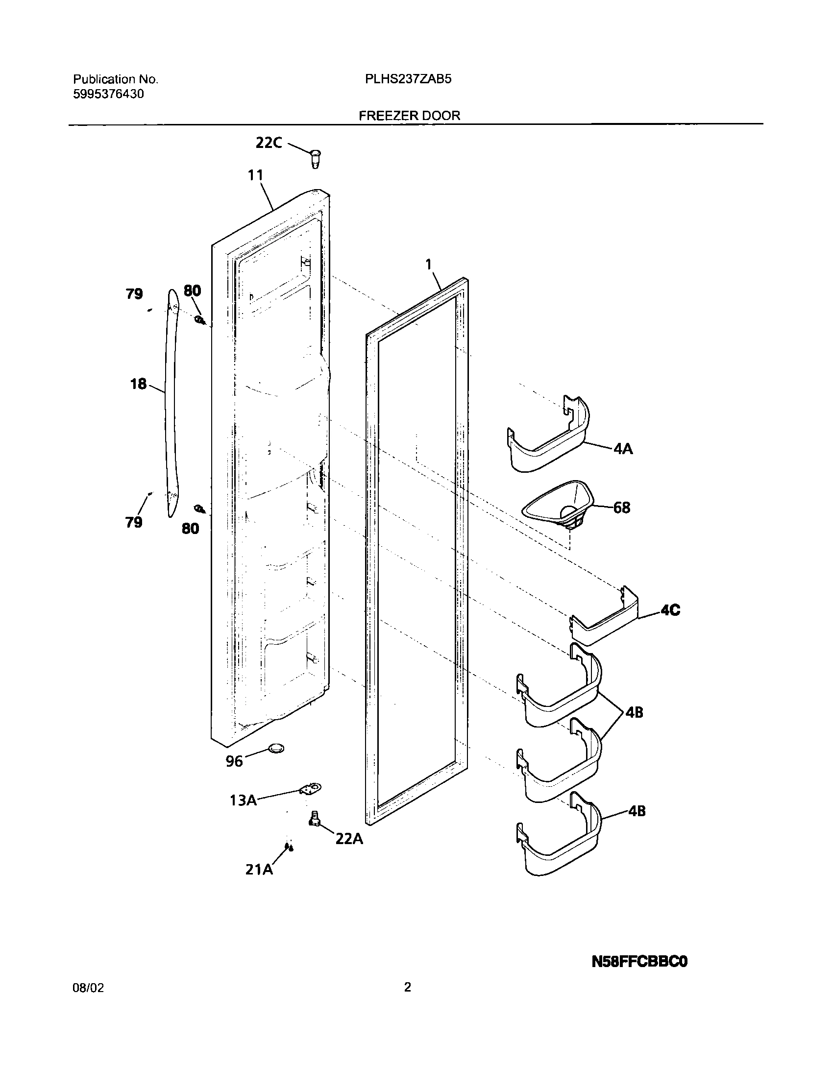 03 - FREEZER DOOR