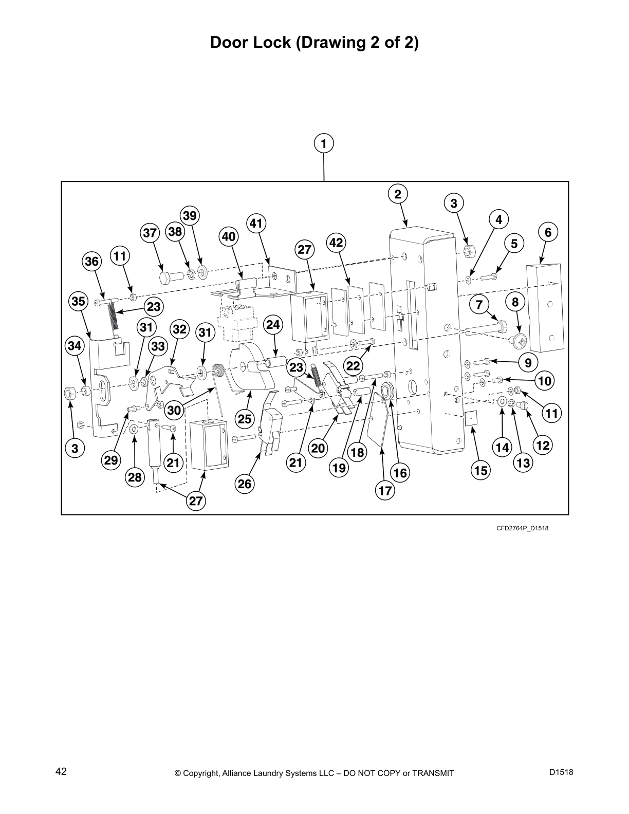 Door Lock (Drawing 2 of 2)