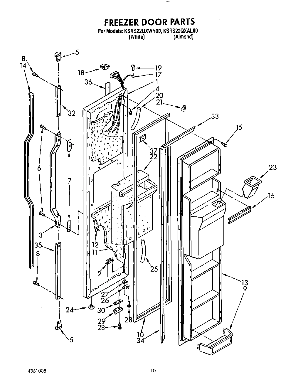 08 - FREEZER DOOR