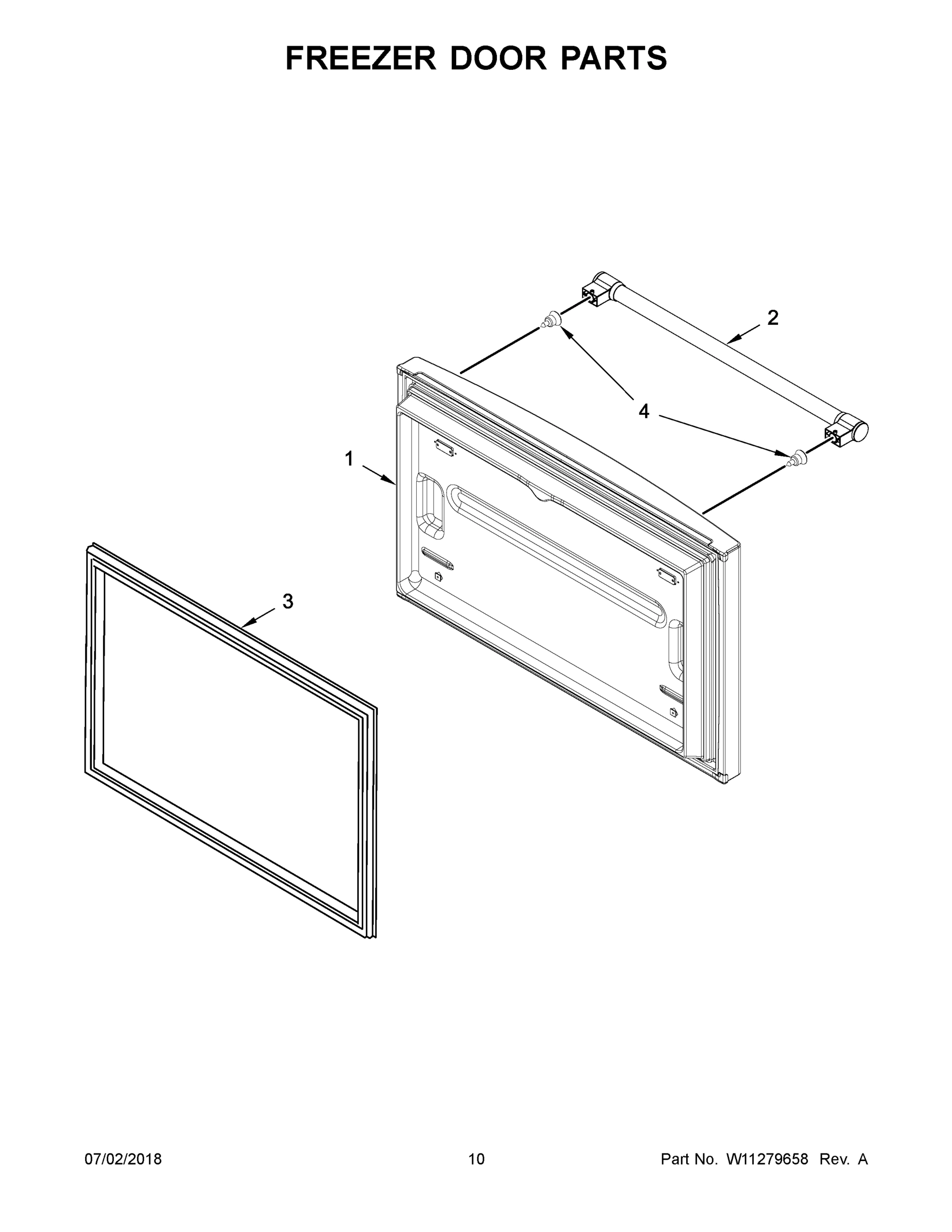 06 - FREEZER DOOR PARTS
