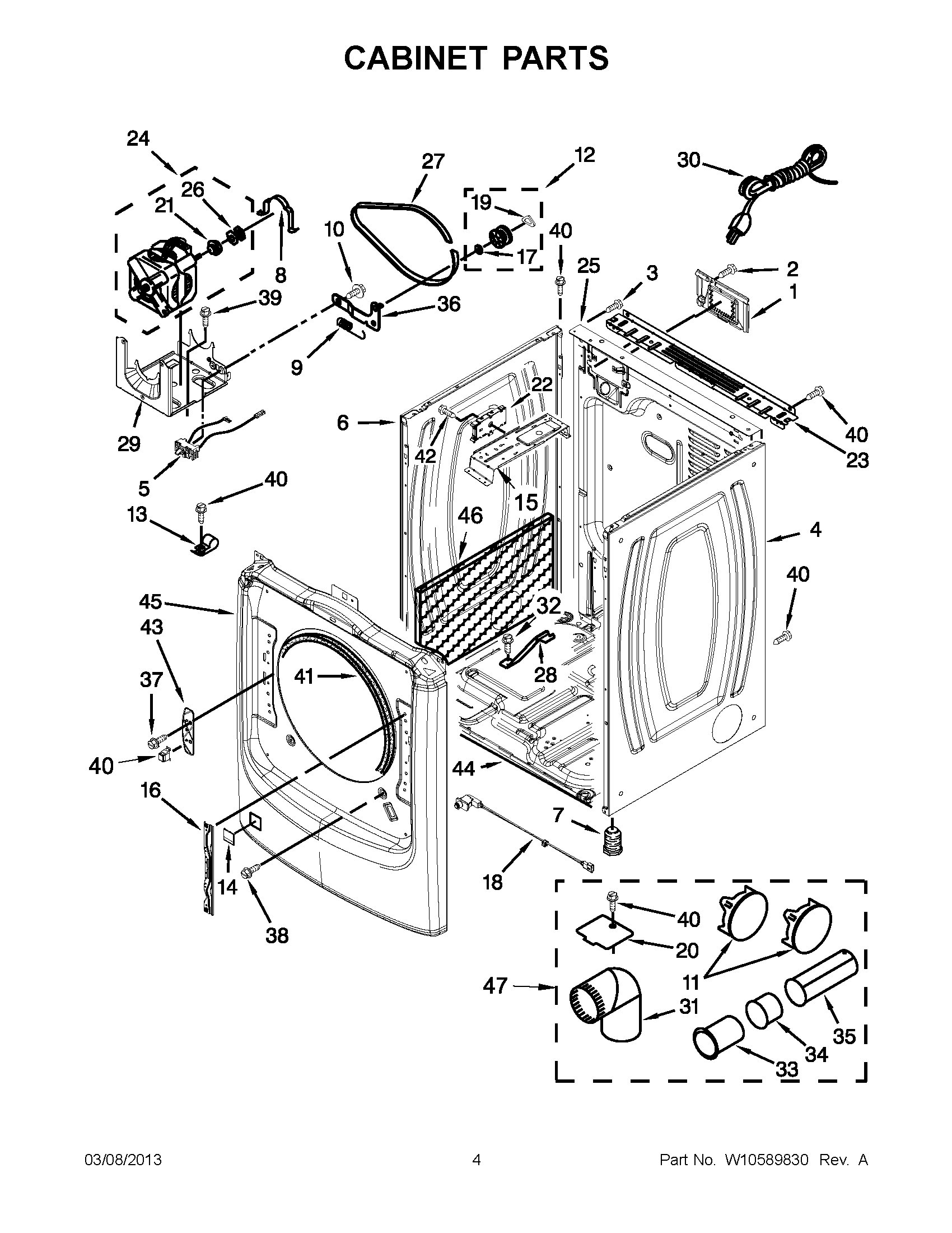 02 - CABINET PARTS