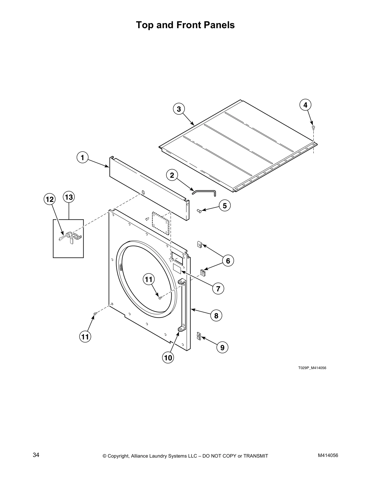 Top and Front Panels