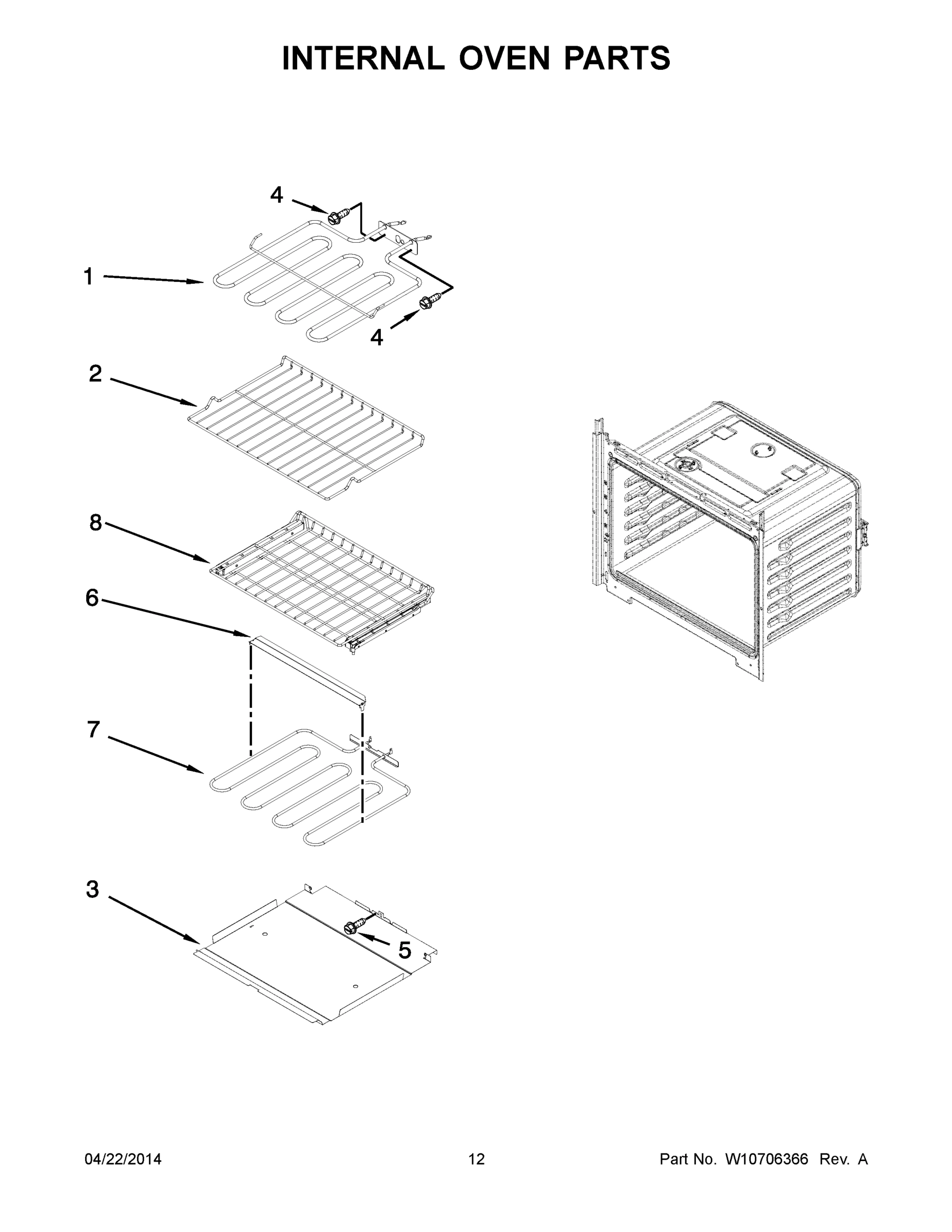 07 - INTERNAL OVEN PARTS
