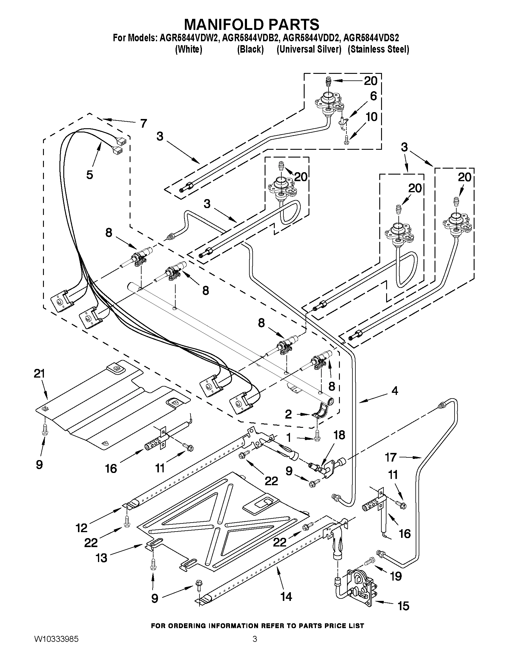 03 - MANIFOLD PARTS