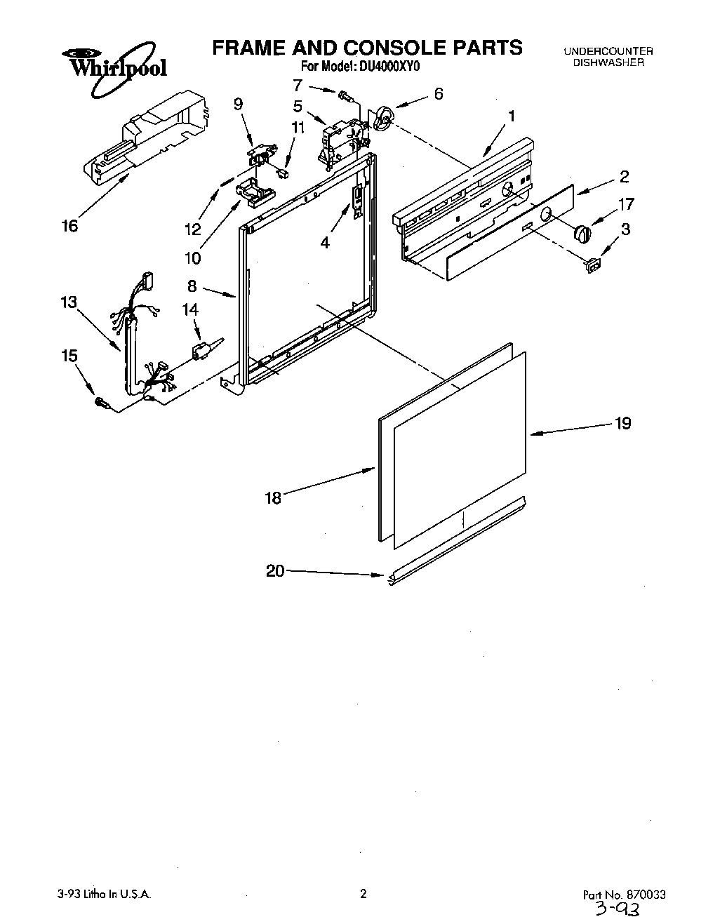 01 - FRAME AND CONSOLE