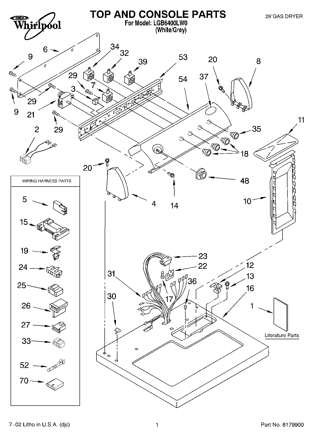 01 - TOP AND CONSOLE, LITERATURE