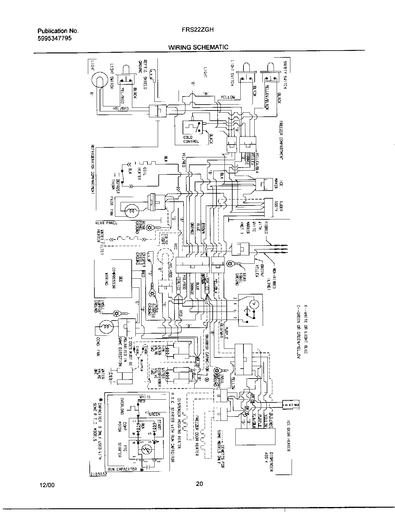 20 - WIRING SCHEMATIC