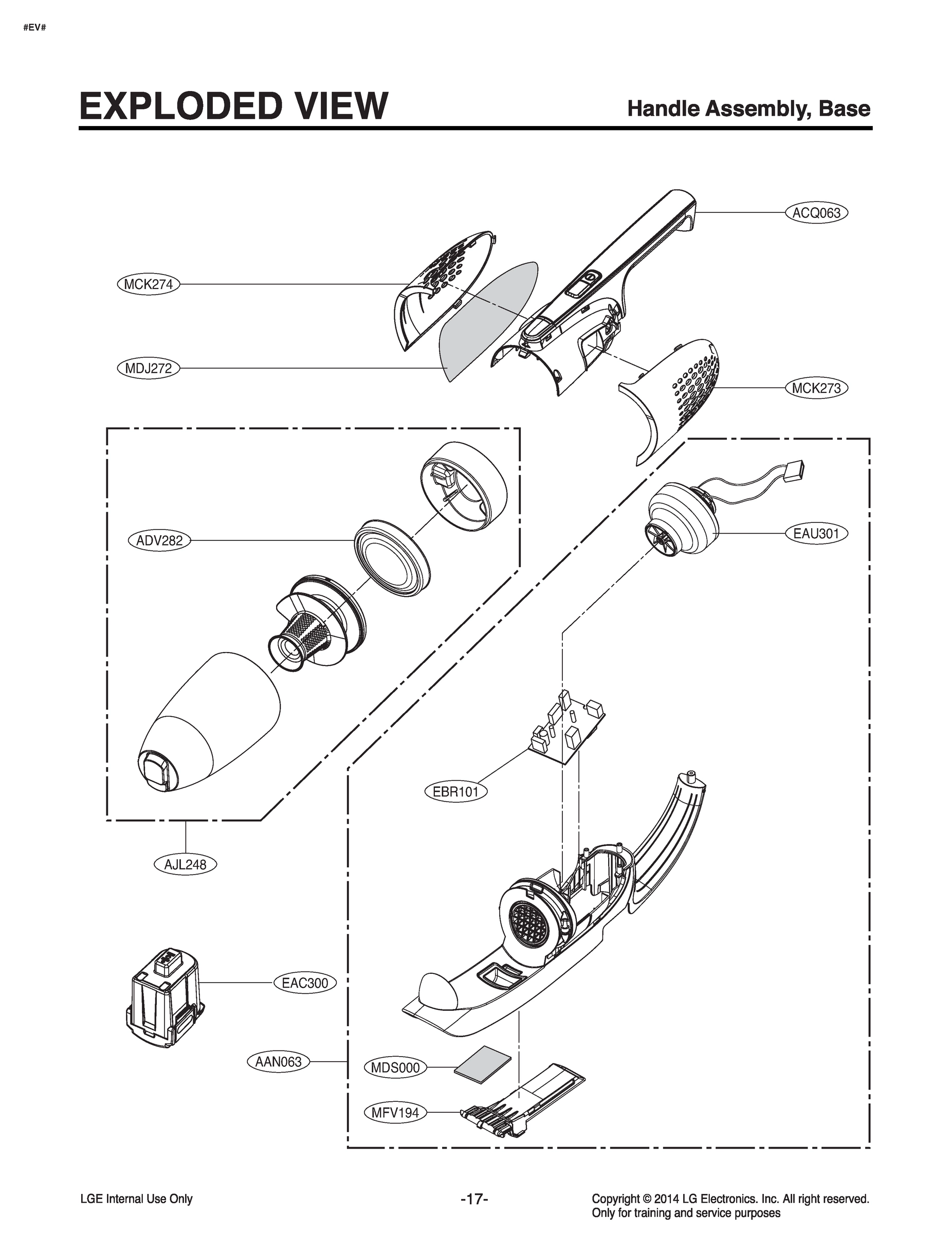 HANDLE ASSEMBLY; BASE
