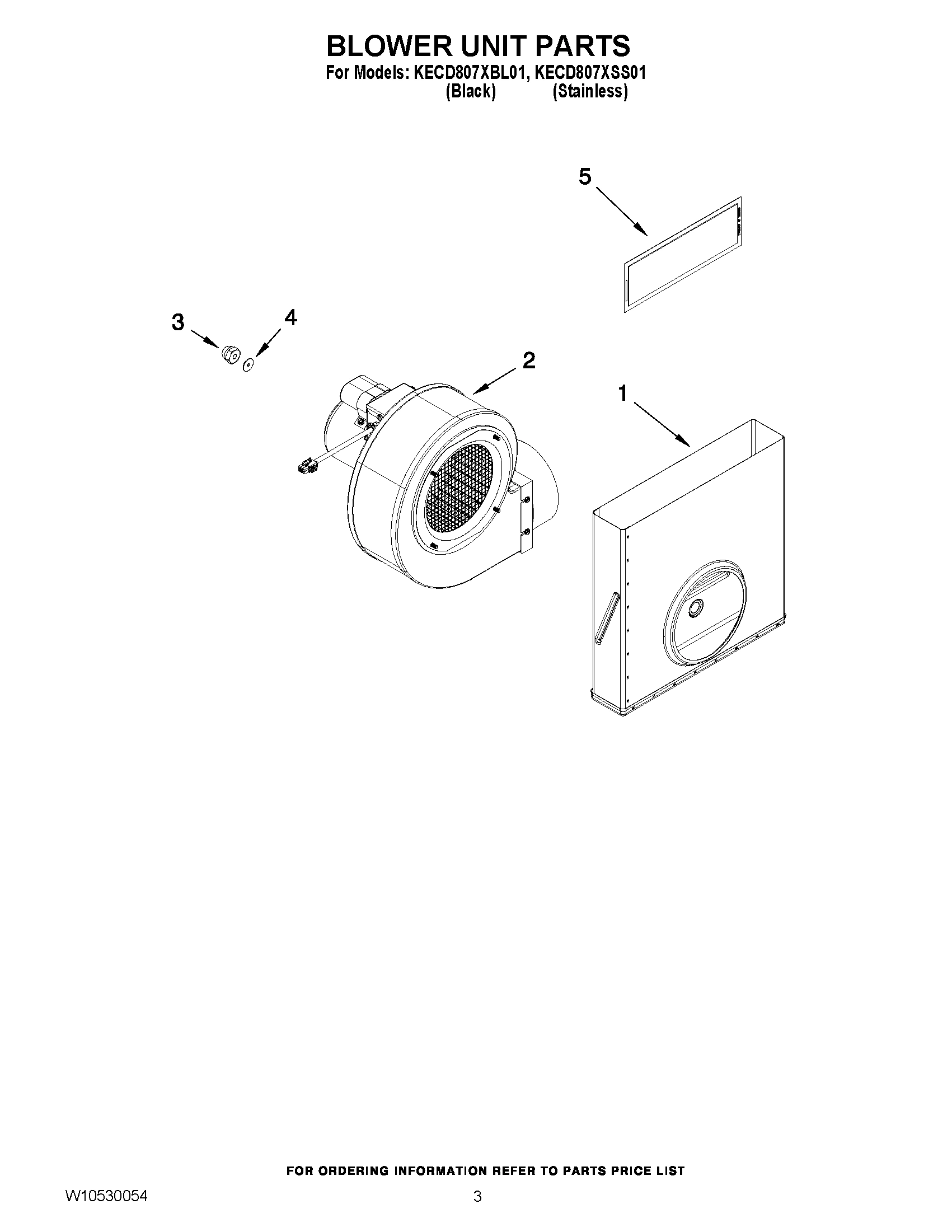 02 - BLOWER UNIT PARTS