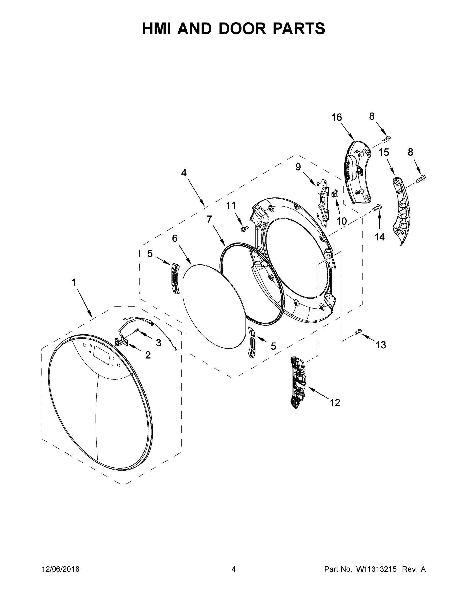 03 - HMI AND DOOR PARTS