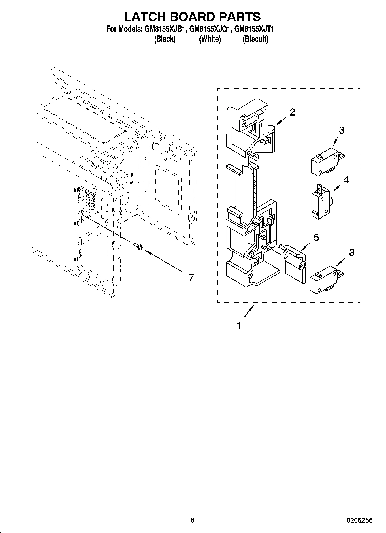 05 - LATCH BOARD PARTS