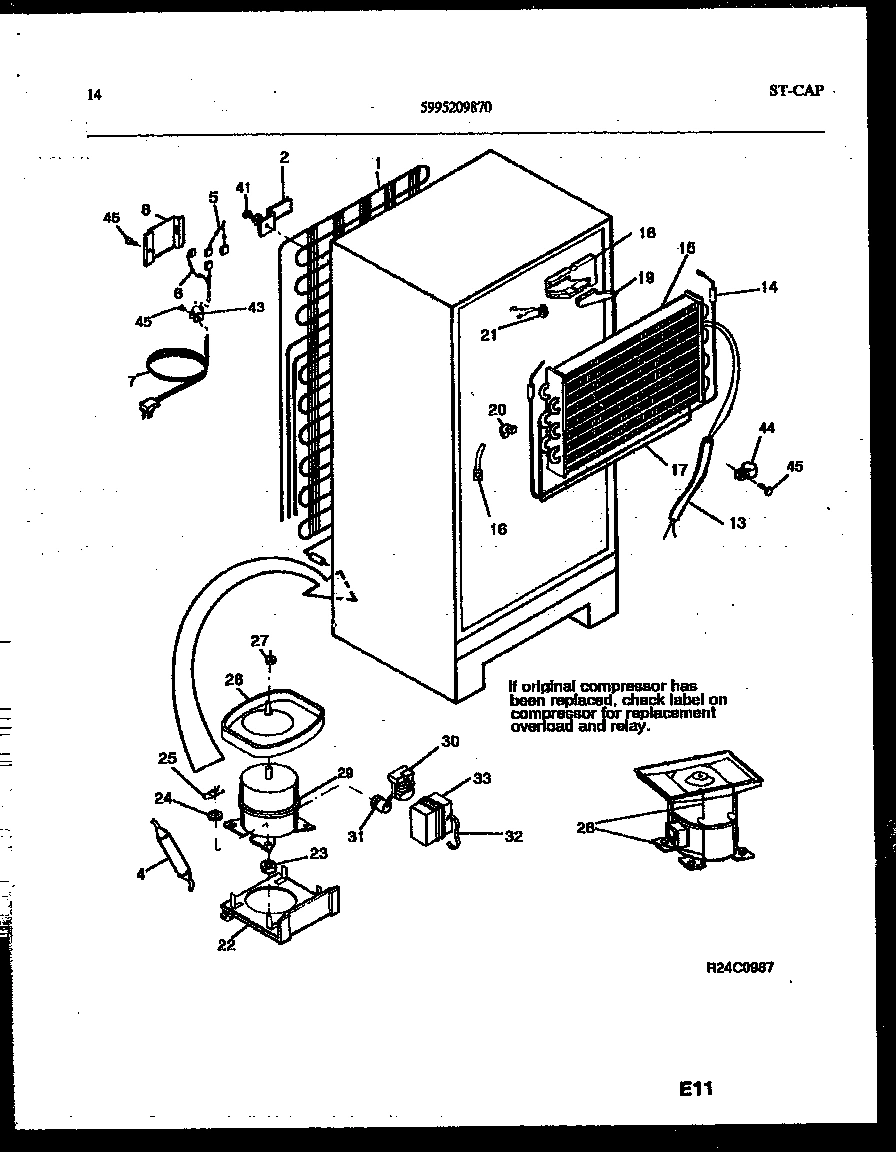08 - SYSTEM AND AUTOMATIC DEFROST PARTS