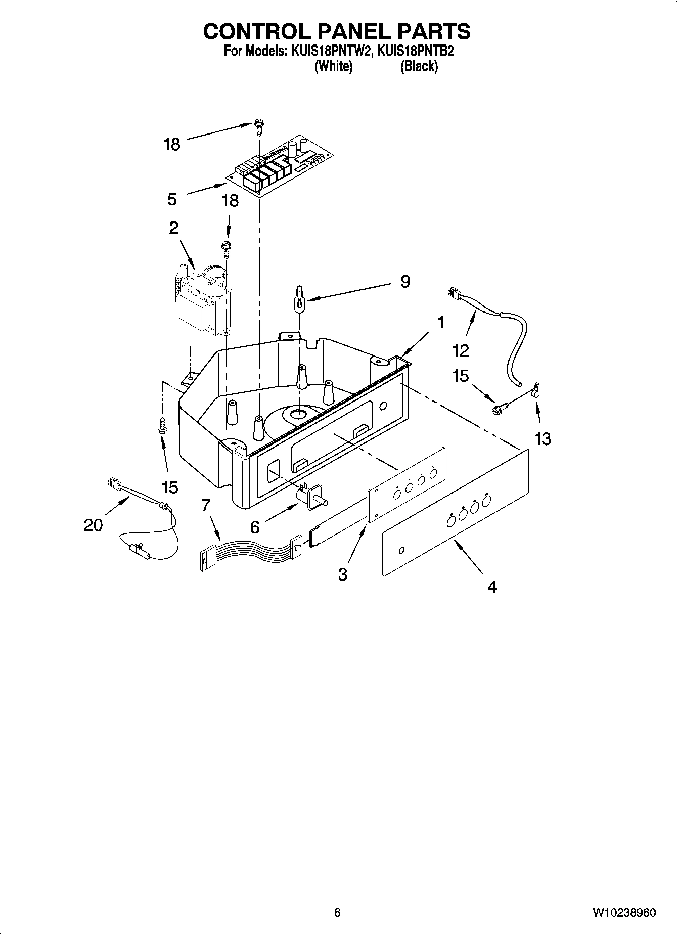 04 - CONTROL PANEL PARTS
