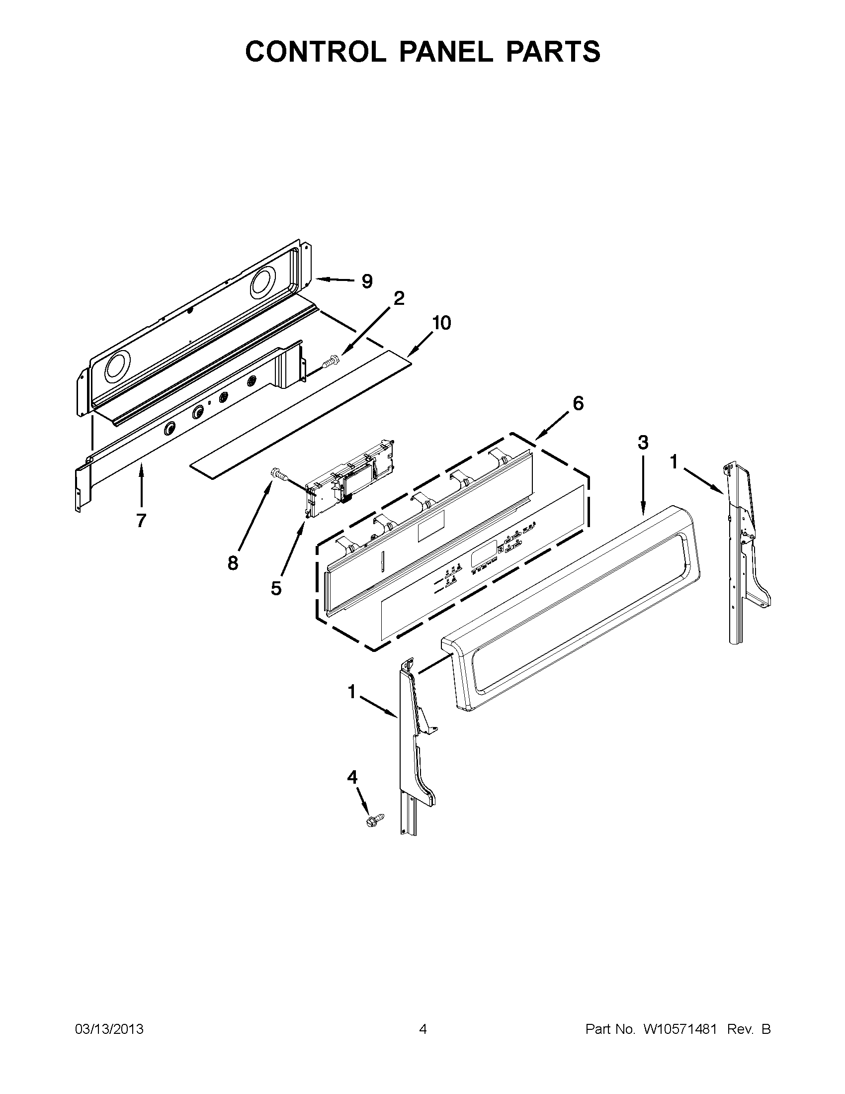02 - CONTROL PANEL PARTS