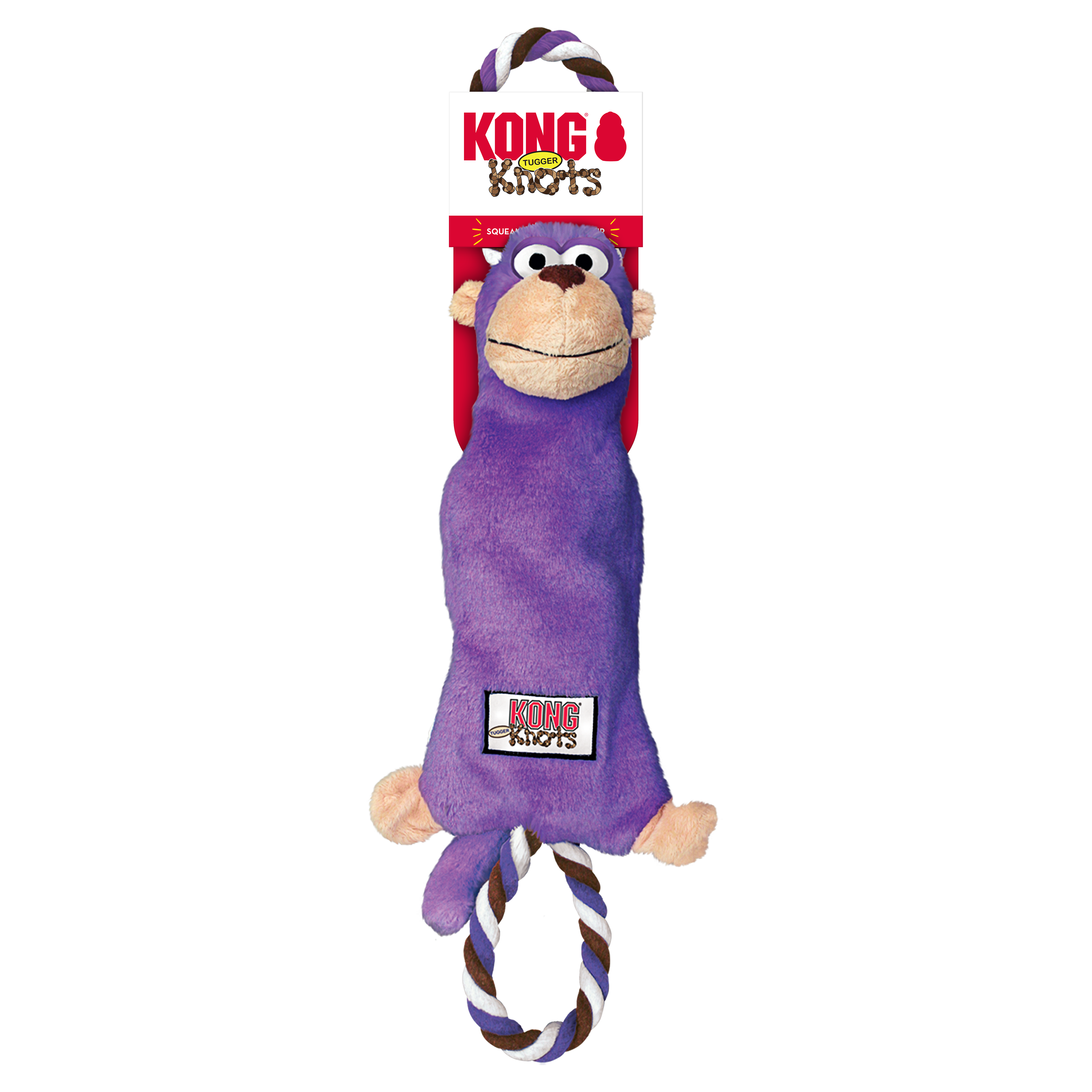 Imagem do produto na embalagem do Tugger Knots Monkey