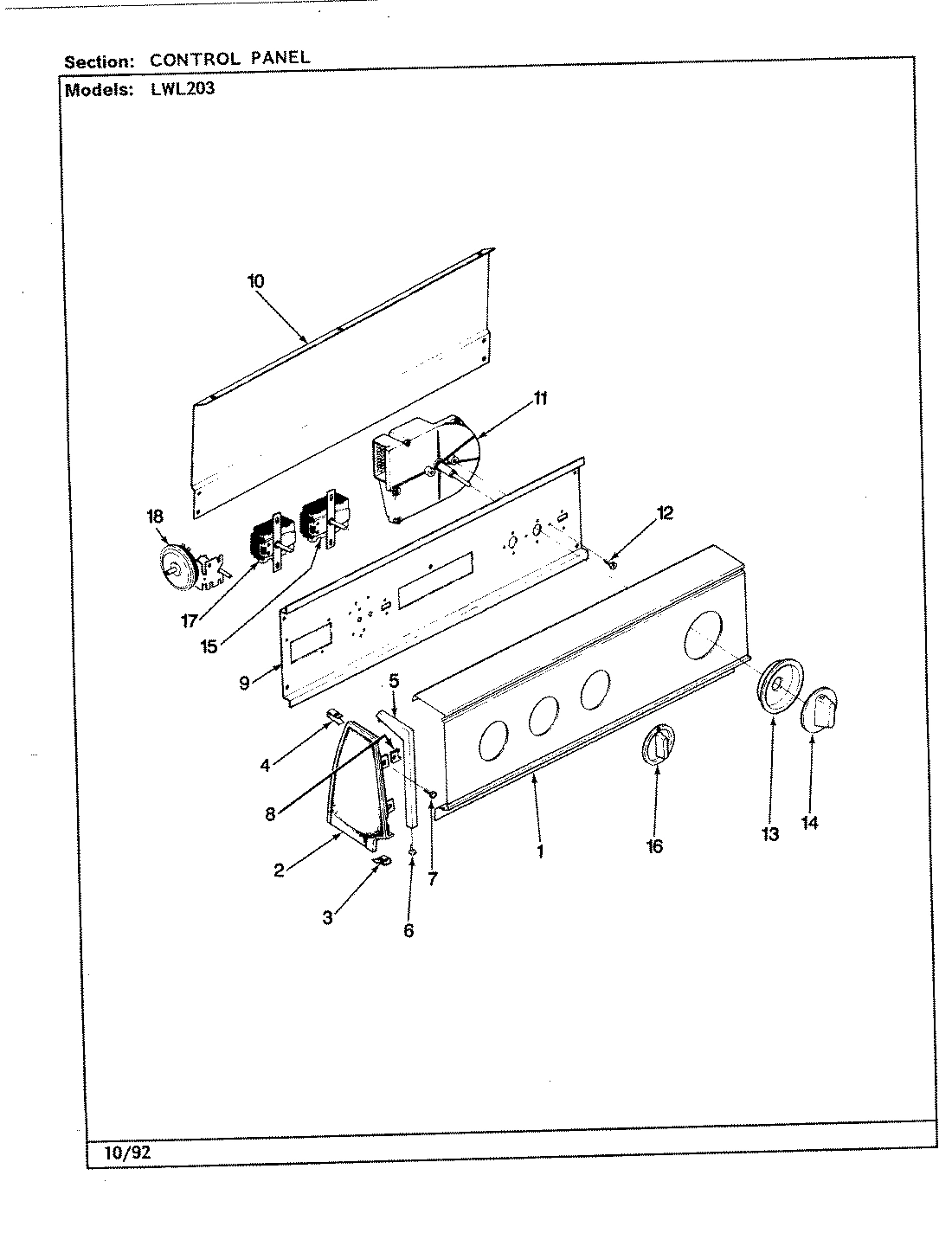 05 - CONTROL PANEL (REV. K-P)