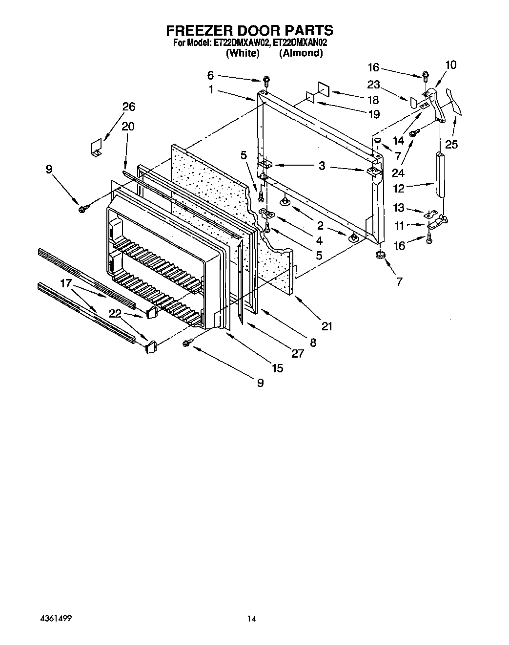 08 - FREEZER DOOR