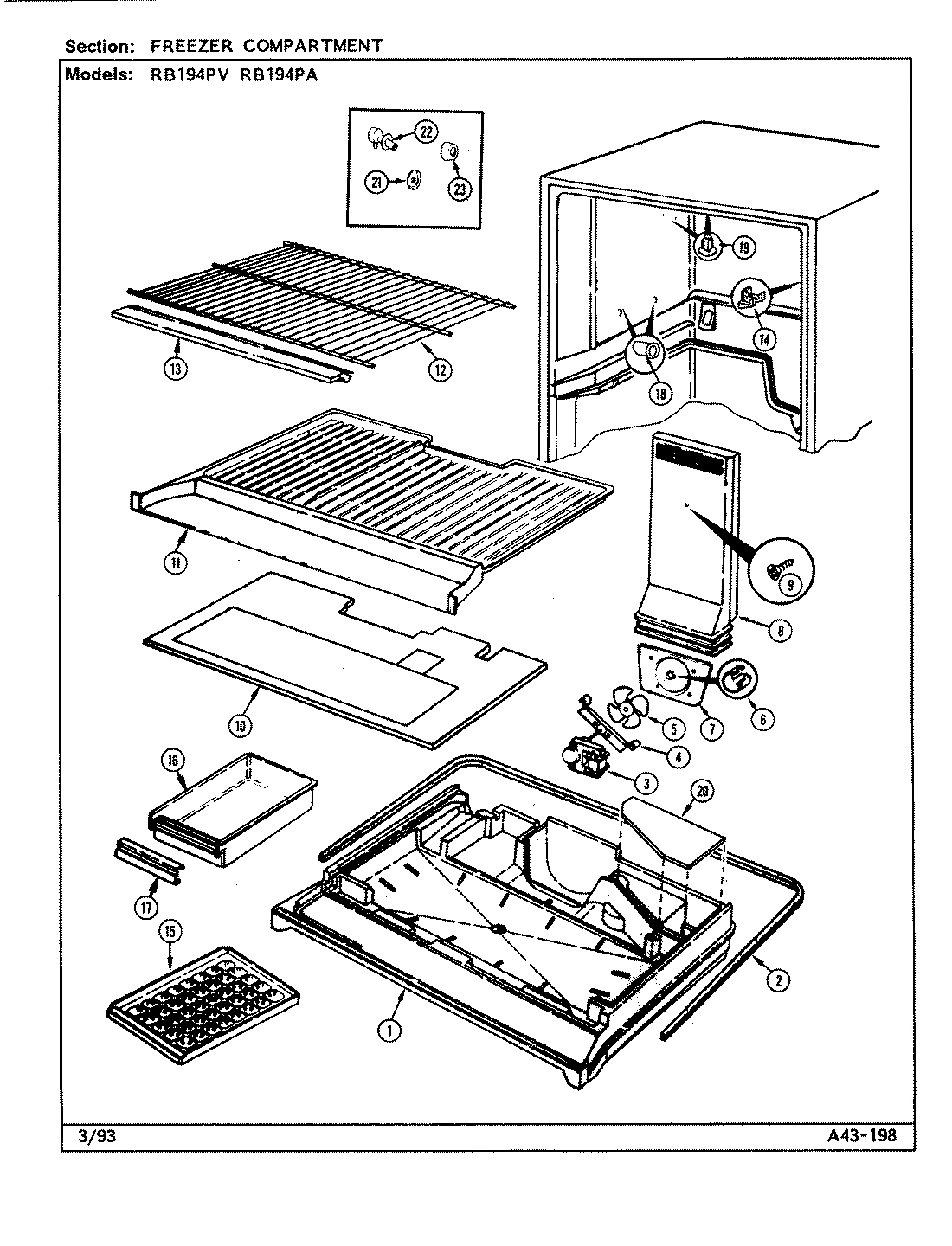 02 - FREEZER COMPARTMENT