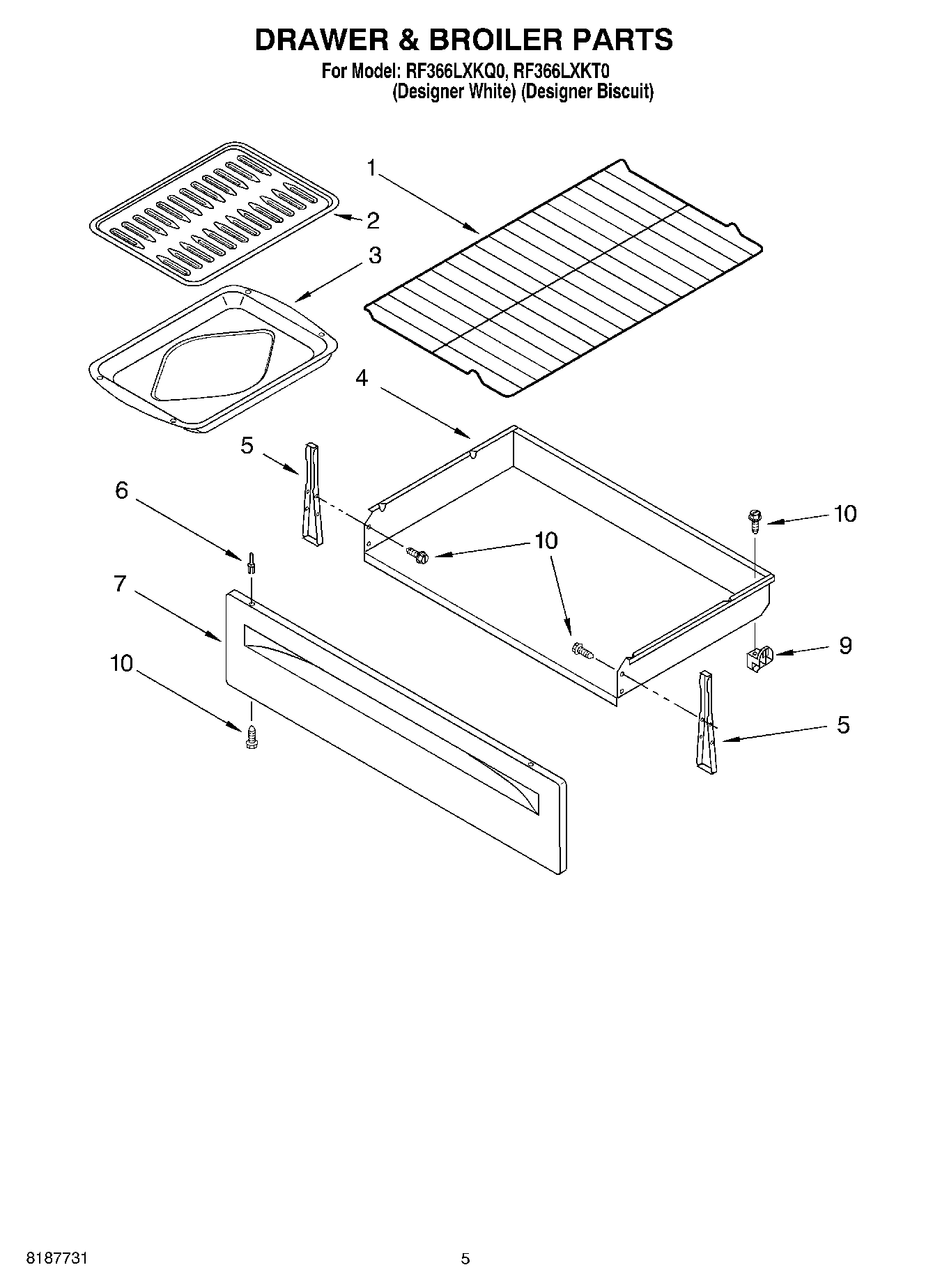 04 - DRAWER AND BROILER