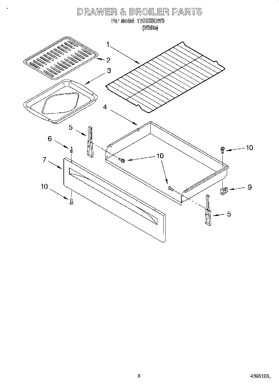 04 - DRAWER AND BROILER