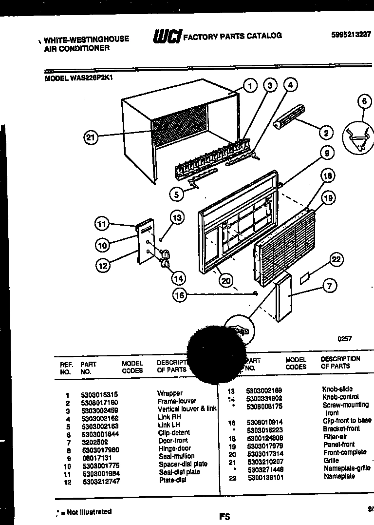 02 - CABINET PARTS