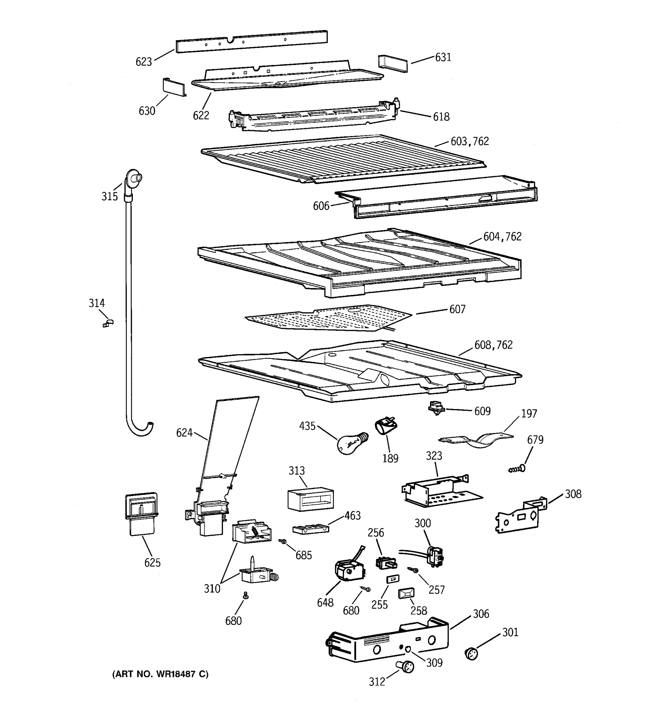 SEPARATOR COMPARTMENT PARTS