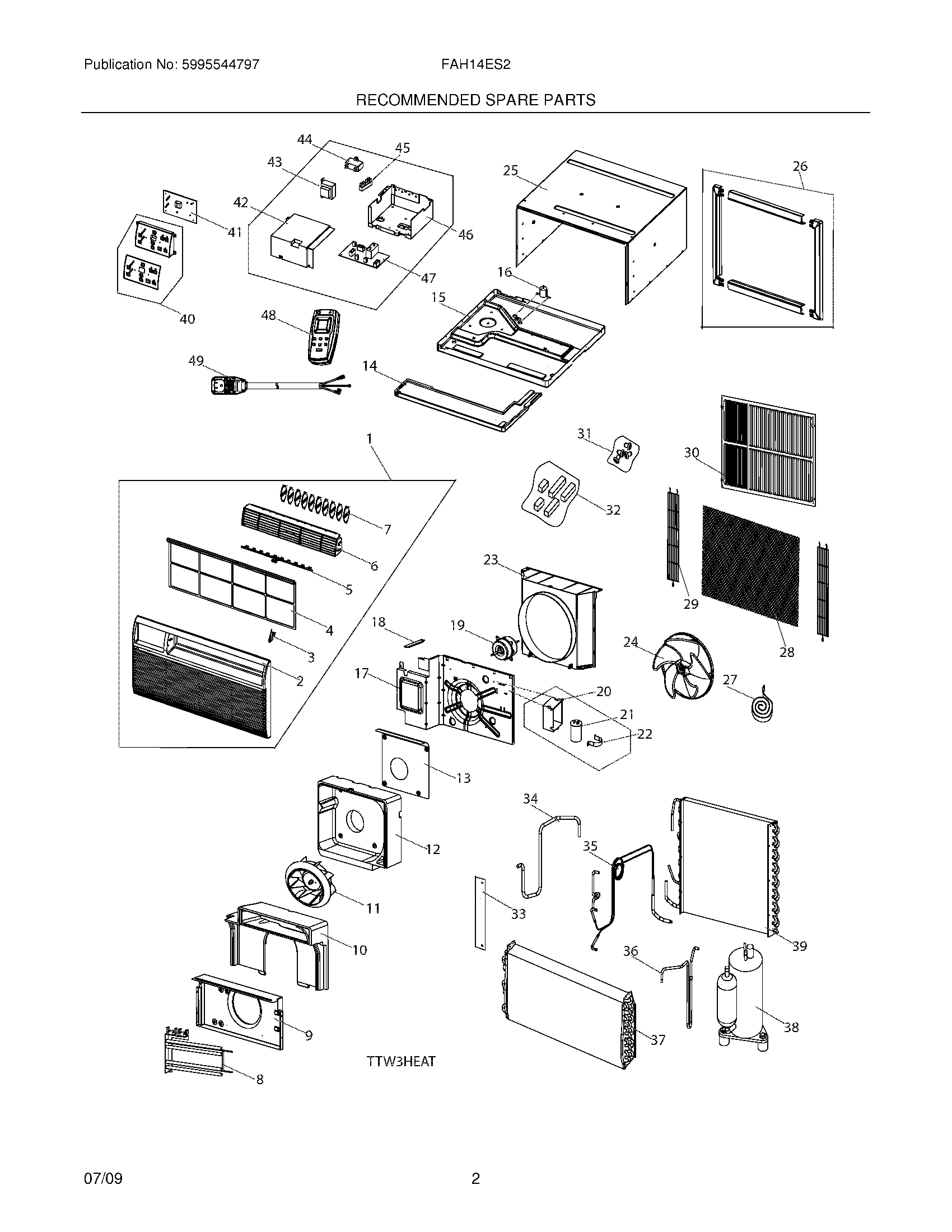 03 - RECOMMENDED SPARE PARTS