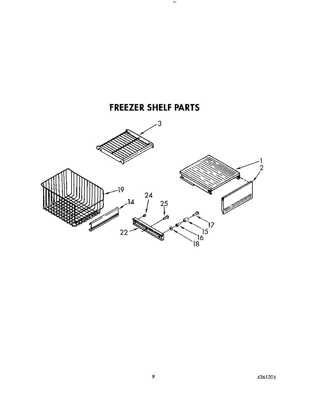 08 - FREEZER SHELF