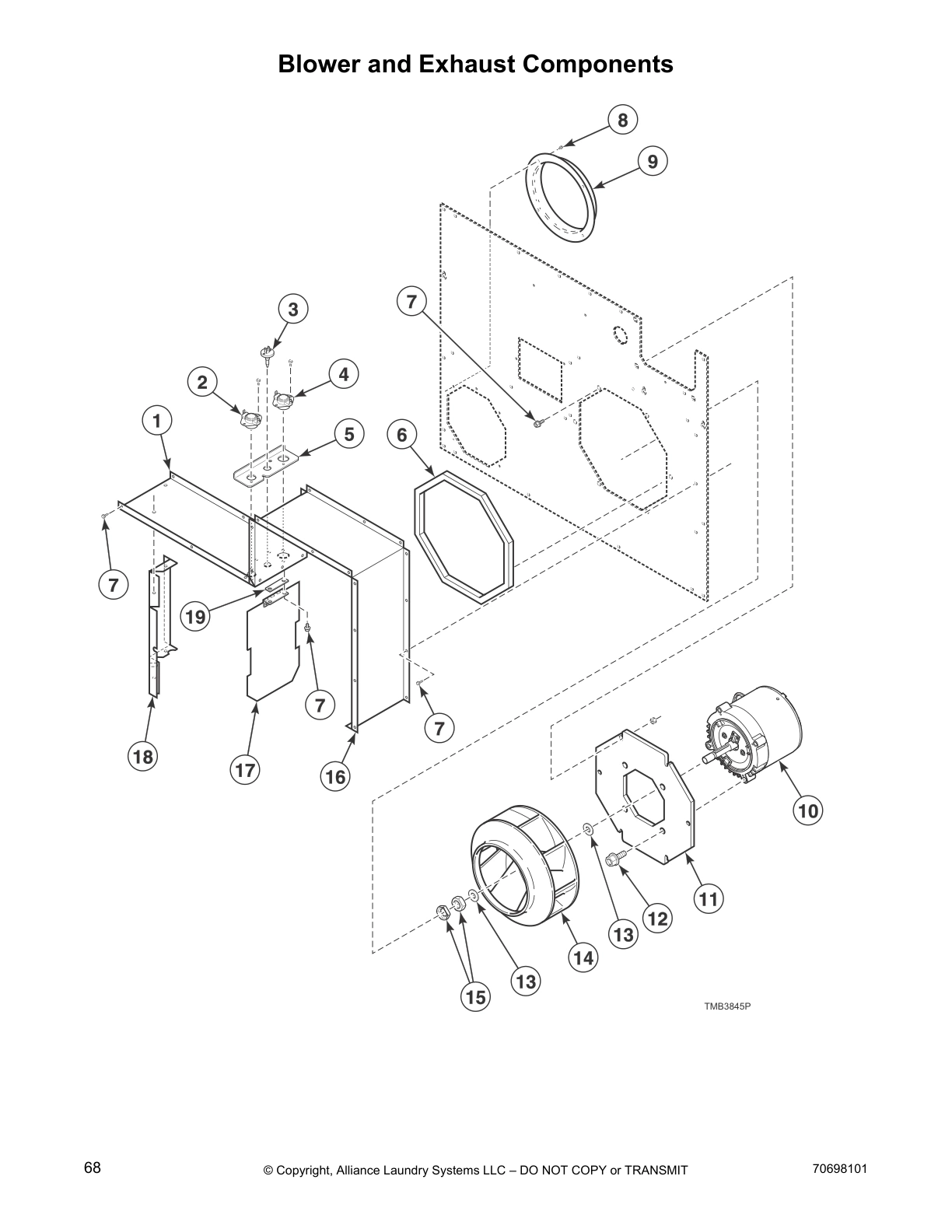 Blower and Exhaust Components