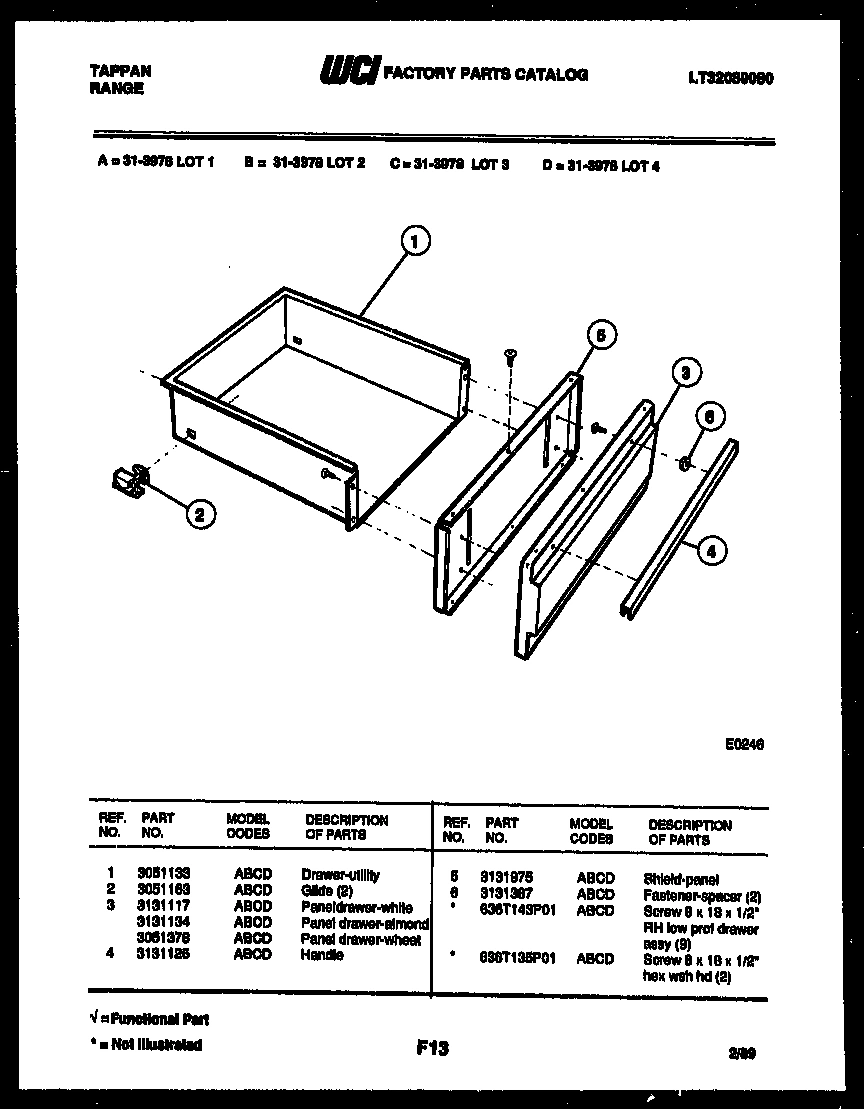 04 - DRAWER PARTS