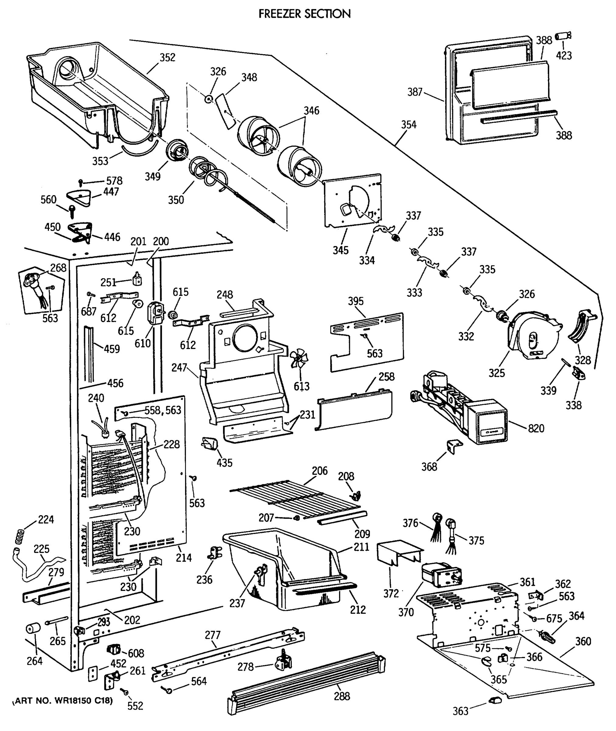 FREEZER SECTION