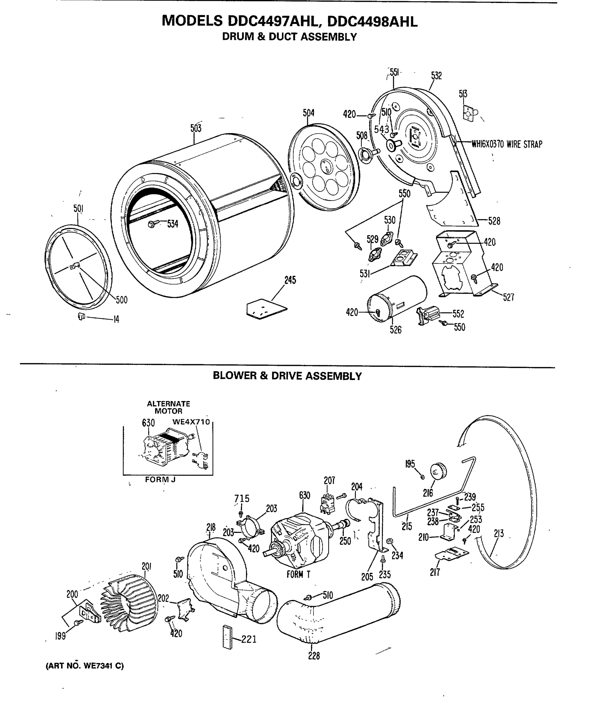 DRUM & DUCT ASSEMBLY