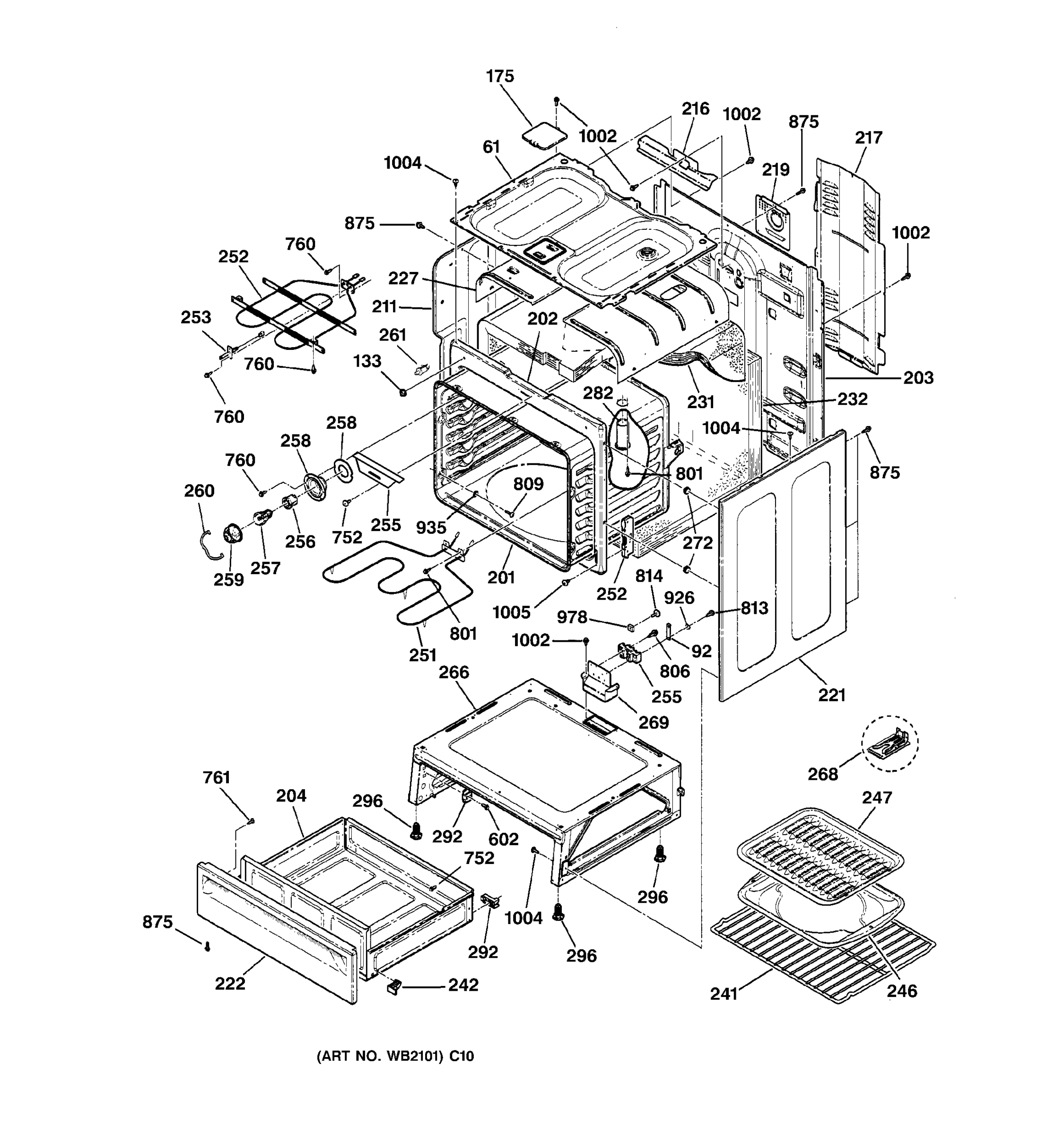 BODY & DRAWER PARTS