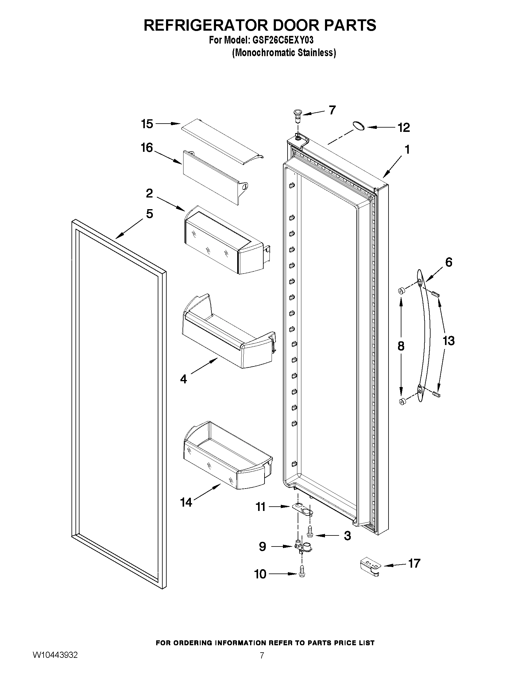 06 - REFRIGERATOR DOOR PARTS