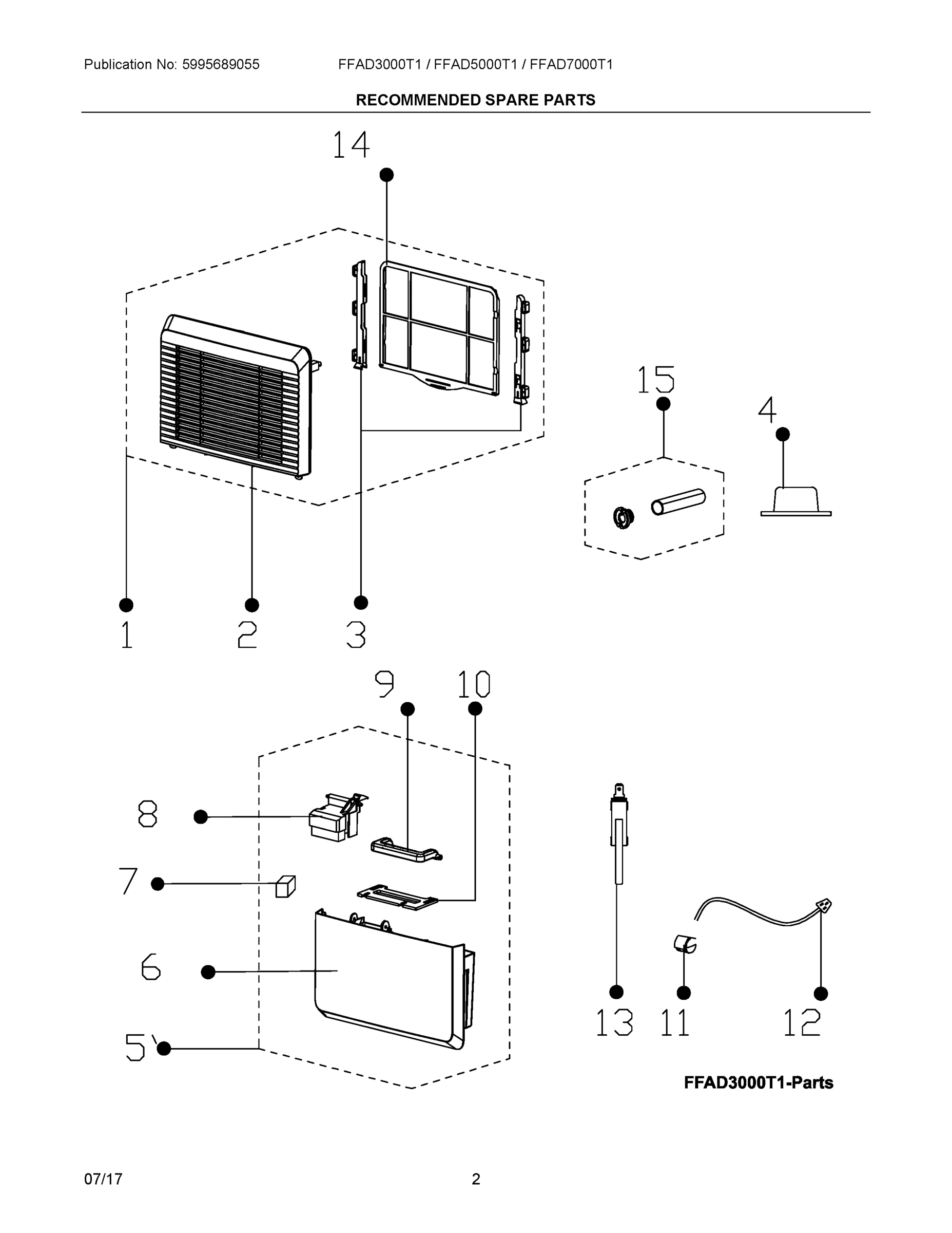 02 - RECOMMENDED SPARE PARTS
