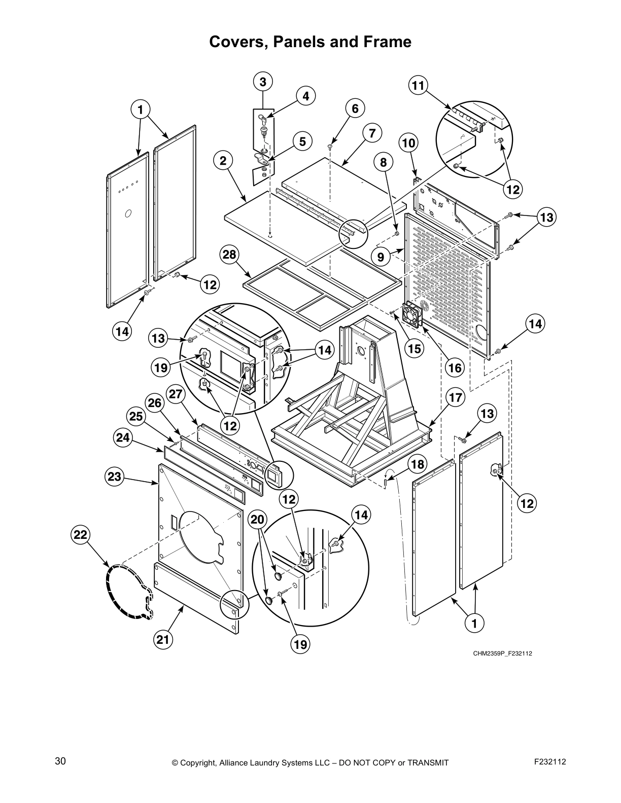 Covers, Panels and Frame