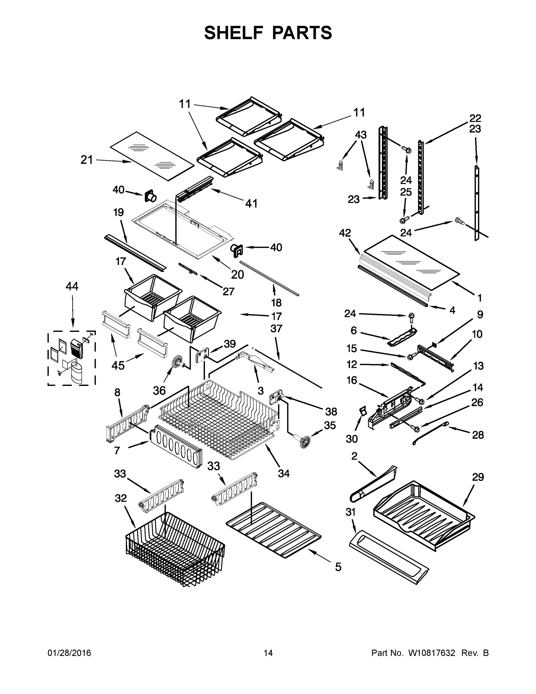 08 - SHELF PARTS