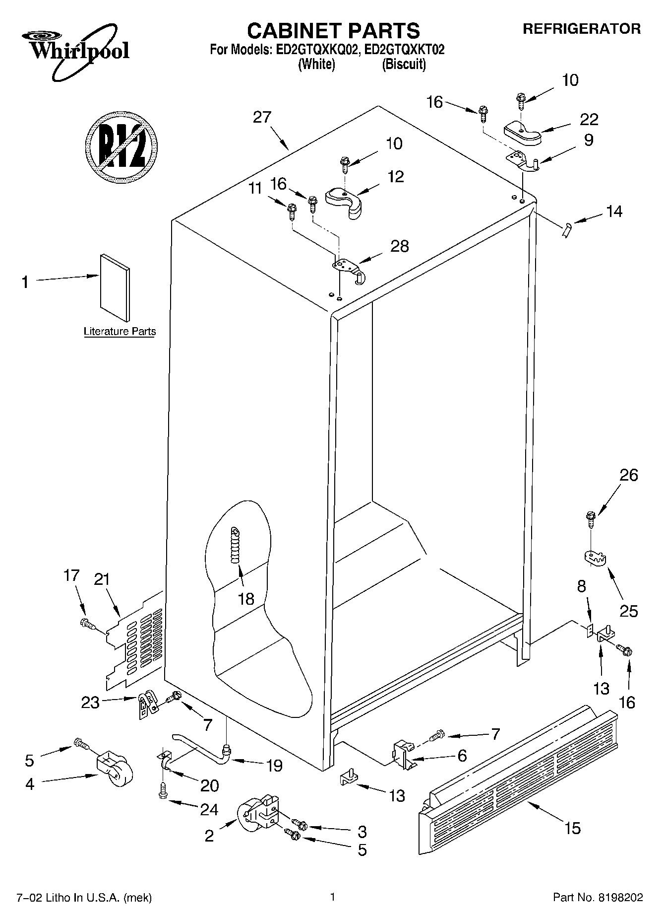 01 - CABINET, LITERATURE