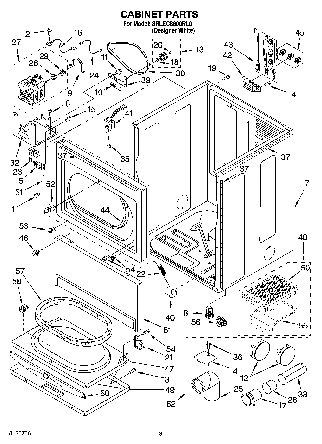 02 - CABINET PARTS