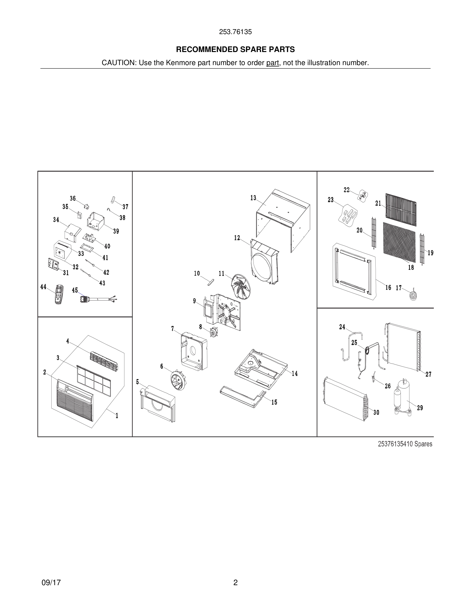 03 - RECOMMENDED SPARE PARTS