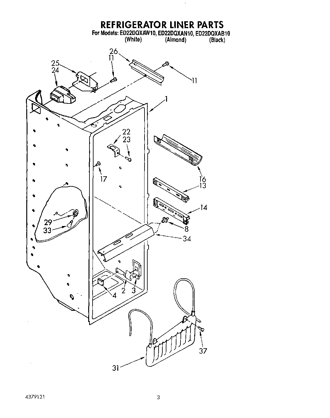 02 - REFRIGERATOR LINER